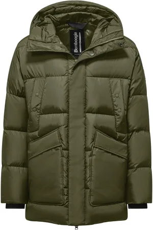 Bomboogie Heren, Jassen, Groen, Maat: XL Nylon