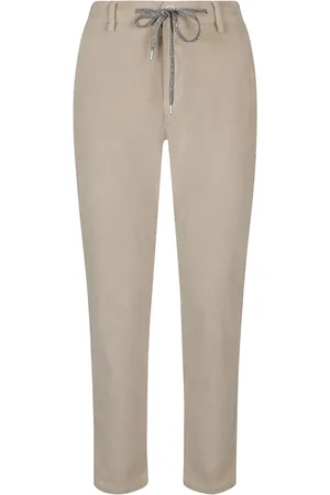 ELEVENTY Dames, Broeken, , Maat: S Velours
