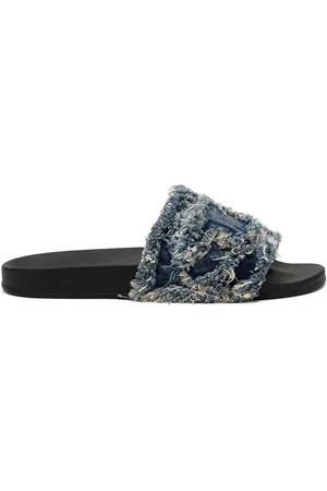 Diesel Dames, Schoenen, Blauw, Maat: 35 EU Denim