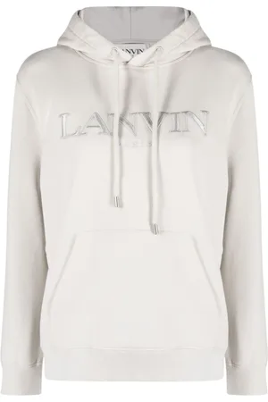 Lanvin Dames, Sweatshirts & Hoodies, Wit, Maat: M Katoen