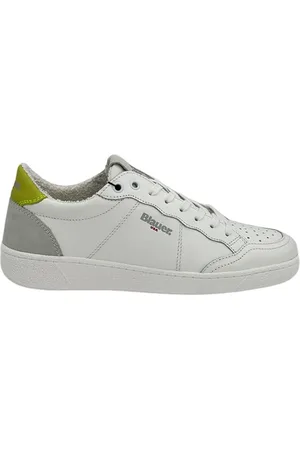 Blauer Heren, Schoenen, Wit, Maat: 45 EU Leer