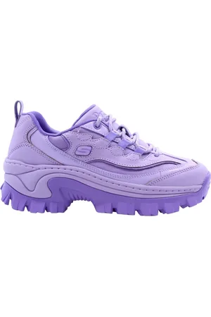 Skechers Dames, Schoenen, Paars, Maat: 38 EU Synthetisch