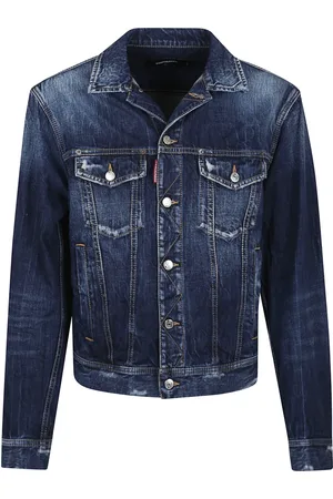 Dsquared2 Heren, Jassen, Blauw, Maat: M Denim