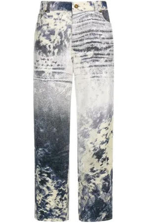 Roberto Cavalli Dames, Jeans, Veelkleurig, Maat: 2XS Katoen