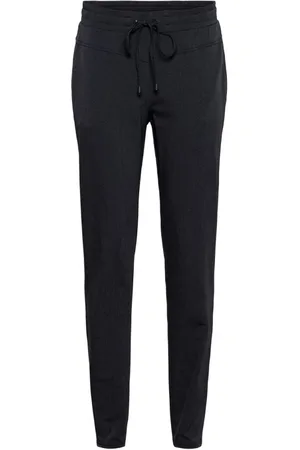 &Co Woman Dames, Broeken, Zwart, Maat: S Leer