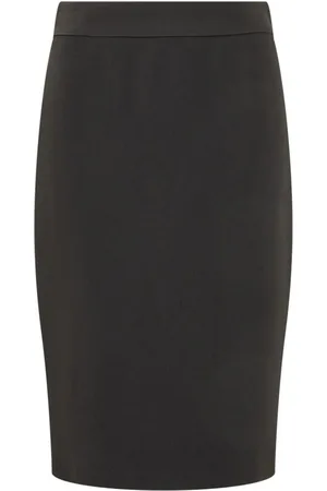 Emporio Armani Dames, Rokken, Zwart, Maat: 2XL Viscose