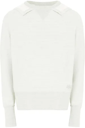 Maison Margiela Heren, Sweatshirts & Hoodies, Grijs, Maat: L Katoen