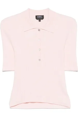 A.P.C. Dames, Tops, Roze, Maat: S Katoen