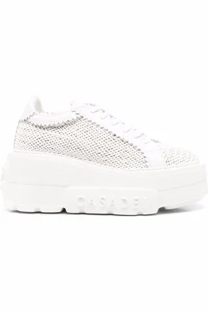 Casadei Dames, Schoenen, Wit, Maat: 40 EU Leer