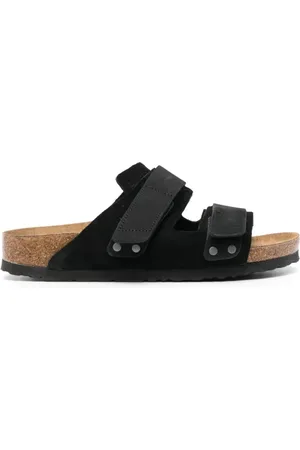 Birkenstock Heren, Schoenen, Zwart, Maat: 43 EU Synthetisch