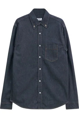 Filippa K Heren, Overhemden, Blauw, Maat: XL Denim