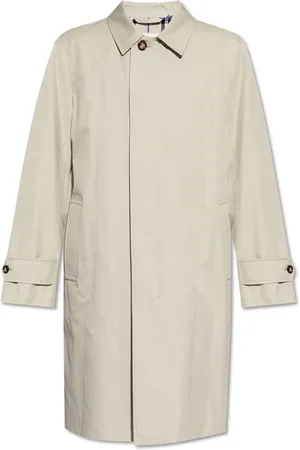 Burberry Heren, Mantels, Grijs, Maat: M Katoen