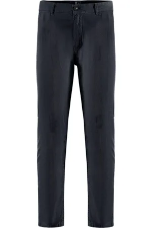 Bomboogie Heren, Broeken, Blauw, Maat: W32 Katoen