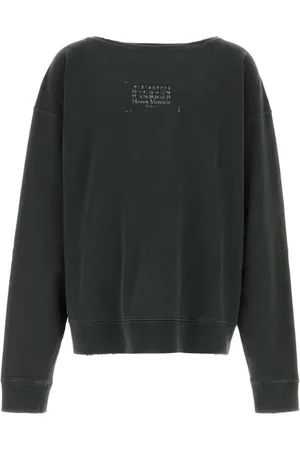 Maison Margiela Heren, Sweatshirts & Hoodies, Grijs, Maat: XL Katoen
