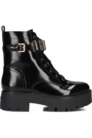 Guess Dames, Schoenen, Zwart, Maat: 40 EU Leer
