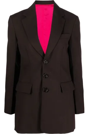 Marni Dames, Jassen, Bruin, Maat: XS Wol