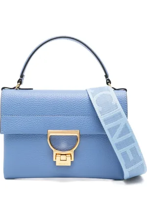 Coccinelle Dames, Tassen, Blauw, Maat: ONE Size Leer