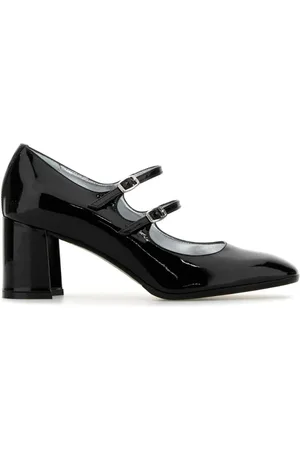 Carel Dames, Schoenen, Zwart, Maat: 38 EU Leer
