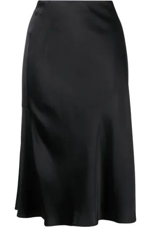 Stella McCartney Dames, Rokken, Zwart, Maat: M Satijn