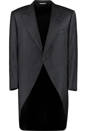 CANALI Heren, Jassen, Grijs, Maat: 4XL Wol