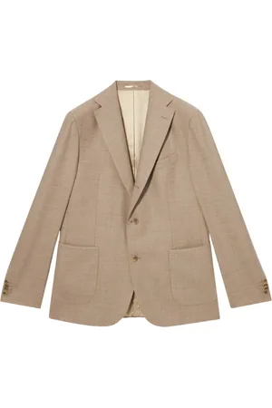 Brooks Brothers Heren, Jassen, , Maat: 3XL Wol
