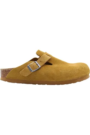 Birkenstock Dames, Schoenen, Geel, Maat: 39 EU Leer