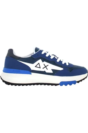 sun68 Heren, Schoenen, Blauw, Maat: 45 EU Leer