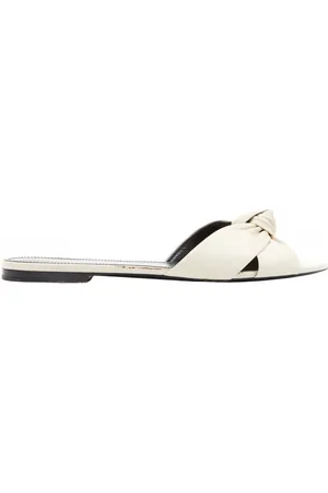 Saint Laurent Dames, Schoenen, Wit, Maat: 36 EU Leer
