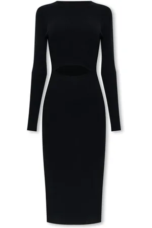 Diesel Dames, Jurken, Zwart, Maat: 2XS Wol