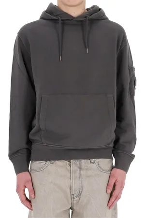 C.P. Company Heren, Sweatshirts & Hoodies, Grijs, Maat: 2XL Katoen