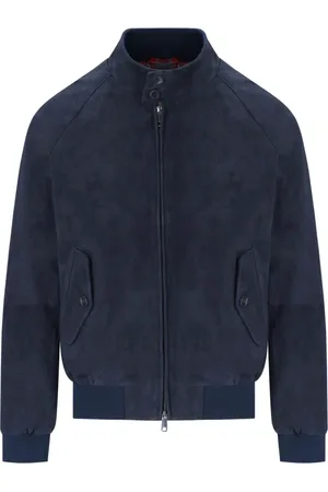 Baracuta Heren, Jassen, Blauw, Maat: 2XL Suède
