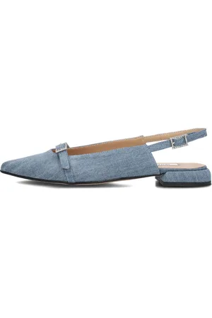NOTRE-V Dames, Schoenen, Blauw, Maat: 41 EU Leer