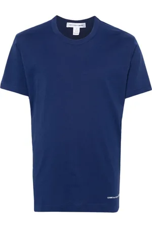 Comme des Garçons Heren, Tops, Blauw, Maat: L Katoen