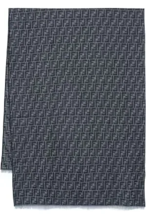 Fendi Heren, Accessoires, Blauw, Maat: ONE Size Wol