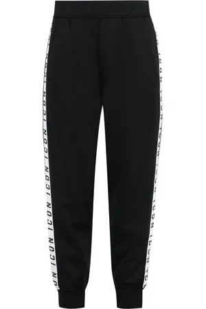 Dsquared2 Heren, Broeken, Zwart, Maat: M Katoen