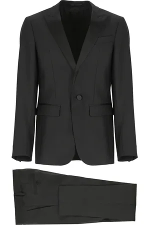 Dsquared2 Heren, Pakken, Zwart, Maat: S Zijde
