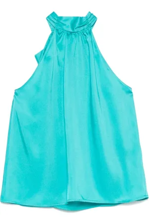Liu Jo Dames, Tops, Blauw, Maat: M Poliester