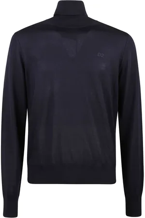 Dsquared2 Heren, Truien, Blauw, Maat: XL Wol