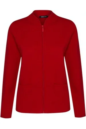 Frank Walder Dames, Truien, Rood, Maat: 3XL