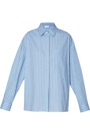 Liu Jo Dames, Blouses & Shirts, Blauw, Maat: L