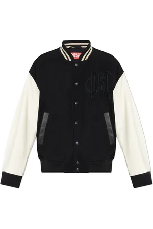 Diesel Heren, Jassen, Zwart, Maat: 2XL Katoen
