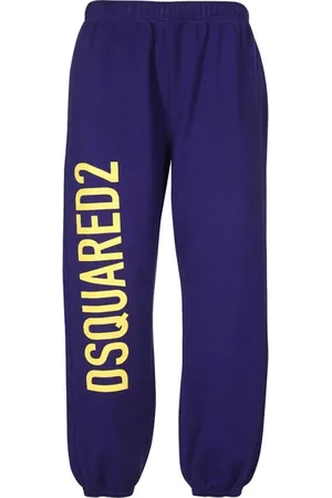 Dsquared2 Dames, Broeken, Paars, Maat: 2XS Katoen