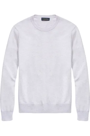 Brooks Brothers Heren, Sweatshirts & Hoodies, Paars, Maat: L Katoen