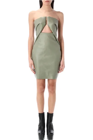 Rick Owens Dames, Jurken, Groen, Maat: XS Katoen