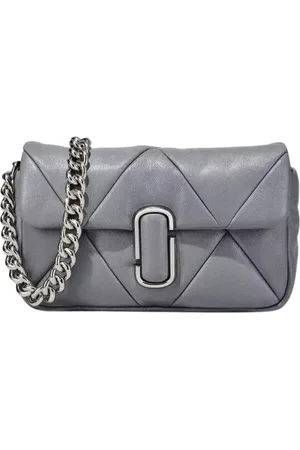 Marc Jacobs Dames, Tassen, Grijs, Maat: ONE Size Leer