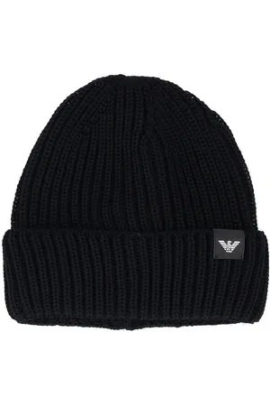 Emporio Armani Heren, Accessoires, Zwart, Maat: L Wol