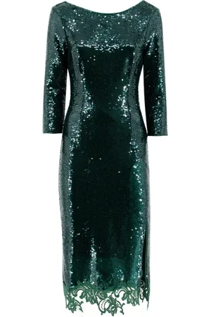 ERMANNO SCERVINO Dames, Jurken, Groen, Maat: M Poliester