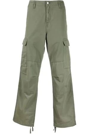 Carhartt Heren, Broeken, Groen, Maat: W31 Katoen