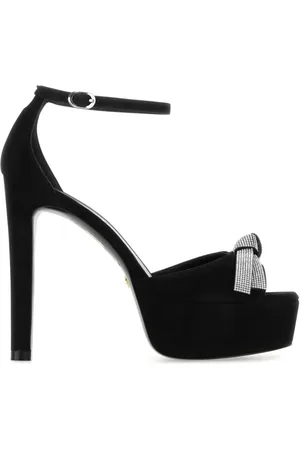 Stuart Weitzman Dames, Schoenen, Zwart, Maat: 40 EU Suède