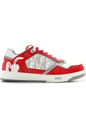 Dior Heren, Schoenen, Rood, Maat: 48 EU Leer